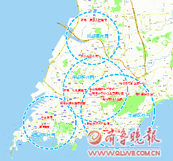 青島中北西三大醫療圈跑馬圈地 新三醫明年竣工