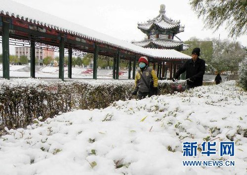 哈爾濱、大慶降下今年入冬以來第一場(chǎng)雪
