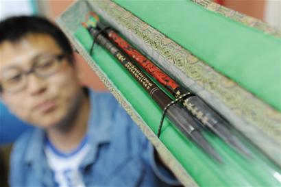 青島胎毛筆動輒上千元 成本僅15元 青島胎毛筆動輒上千元 成本僅15元