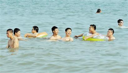 各大海水浴場(chǎng)7月1日開放