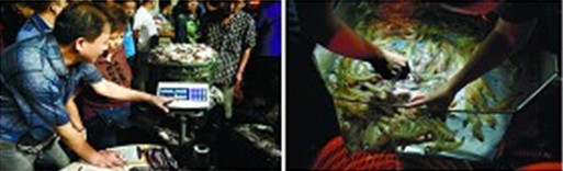 青島南山海貨市場上演搶鮮大戰 本地螃蟹剛落地被搶光 青島南山海貨市場上演搶鮮大戰 本地螃蟹剛落地被搶光