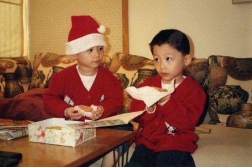 湯鎮業與前妻所生三個兒女曝光 女兒美貌兒子帥氣