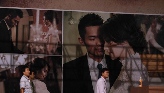 林丹謝杏芳婚禮現場