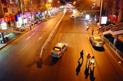 威海路地下將建人防工程 開辟停車場