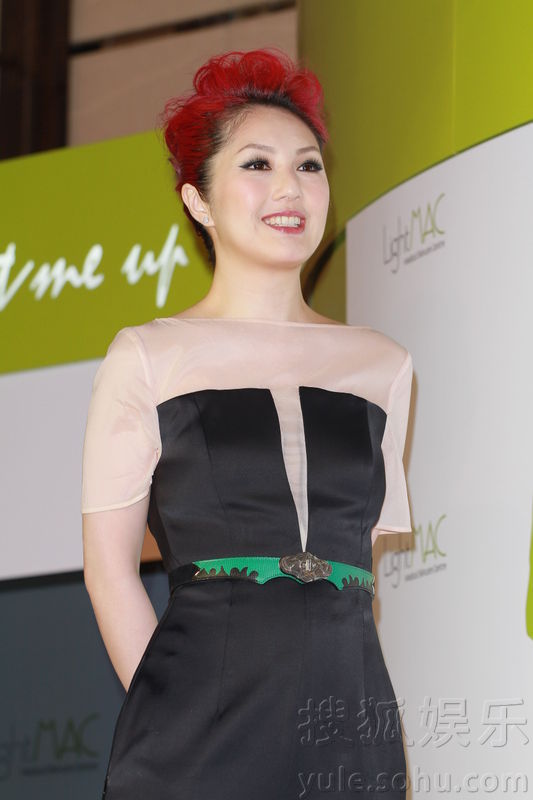 楊千嬅產后首露面 瘦身未成露雙下巴上圍暴漲