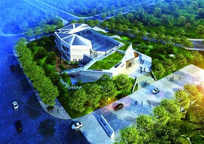 中德生態園體驗館封頂 體驗未來生活方式 中德生態園體驗館封頂 體驗未來生活方式