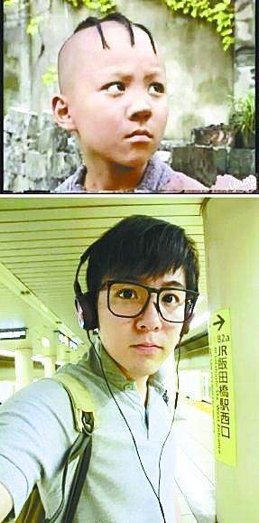 本報訊 近日有網友在微博曝光《三毛流浪記》中的小“三毛”、如今已經25歲的孟志超近年的生活照，讓不少人驚呼小時候印象中的“丑小孩”變成了帥哥。