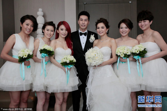 明星伴娘伴郎團PK