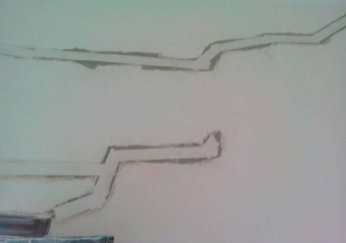 四川簡陽安置房裂縫用紙填