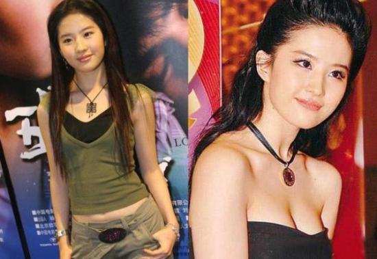 揭當紅女星胸部成長史：