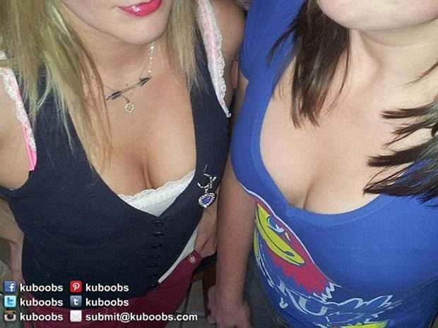 美大學生曬乳溝激勵球隊 眾人效仿豪乳“琳瑯滿目”