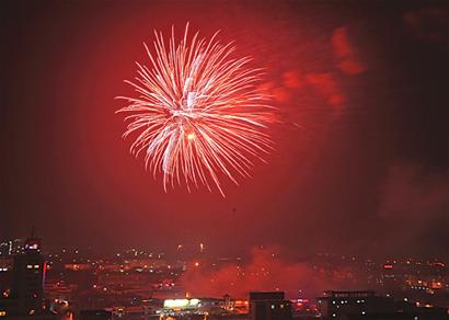 膠州焰火晚會停辦 膠州焰火晚會停辦