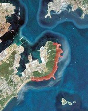 濱海步行道示意圖 濱海步行道示意圖