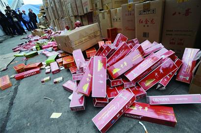我市昨銷(xiāo)毀一批假冒卷煙 970萬(wàn)支假煙送進(jìn)熱電廠焚燒發(fā)電3000度