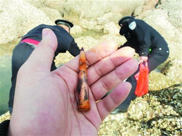 魯迅公園水灣驚現50多顆子彈